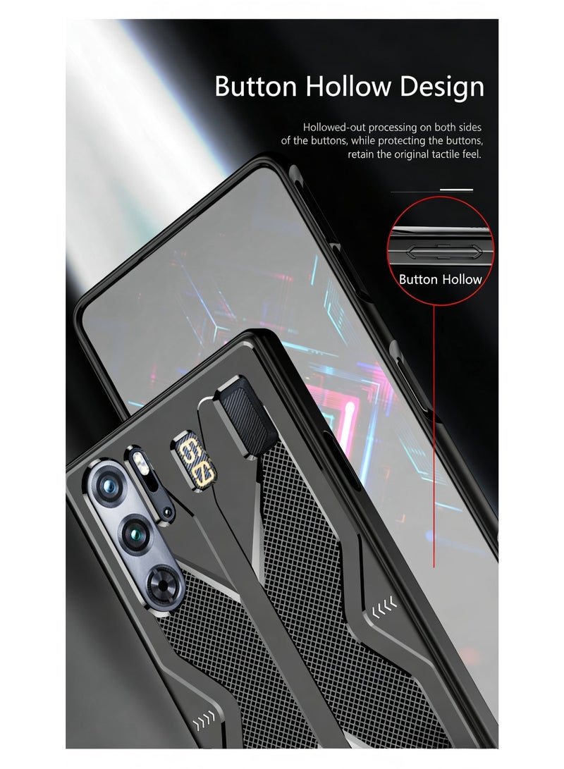 Foluu Case for Nubia Red Magic 9Pro/9Pro+ Anti-Scratches Shockproof, Protective Cases Compatible with ZTE Nubia Red Magic 9Pro/9Pro+, for Red Magic 9Pro/9Pro+ Back Cover, for Nubia Red Magic 9Pro/9Pro+ Mobile Case - Image 5